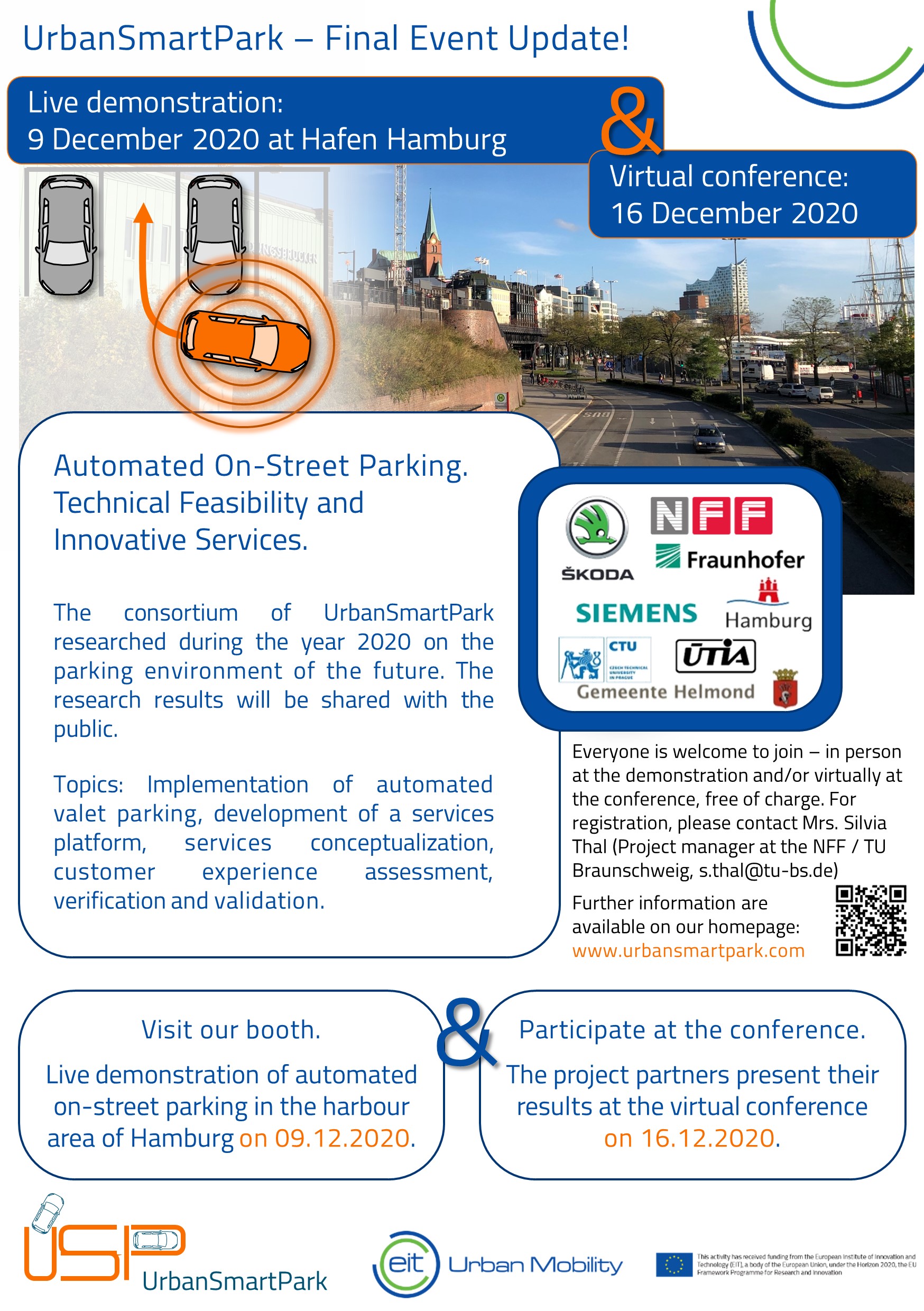 Urbansmartpark Vehicle Automation As An Enabler For Future Customer Centric Parking Related Services